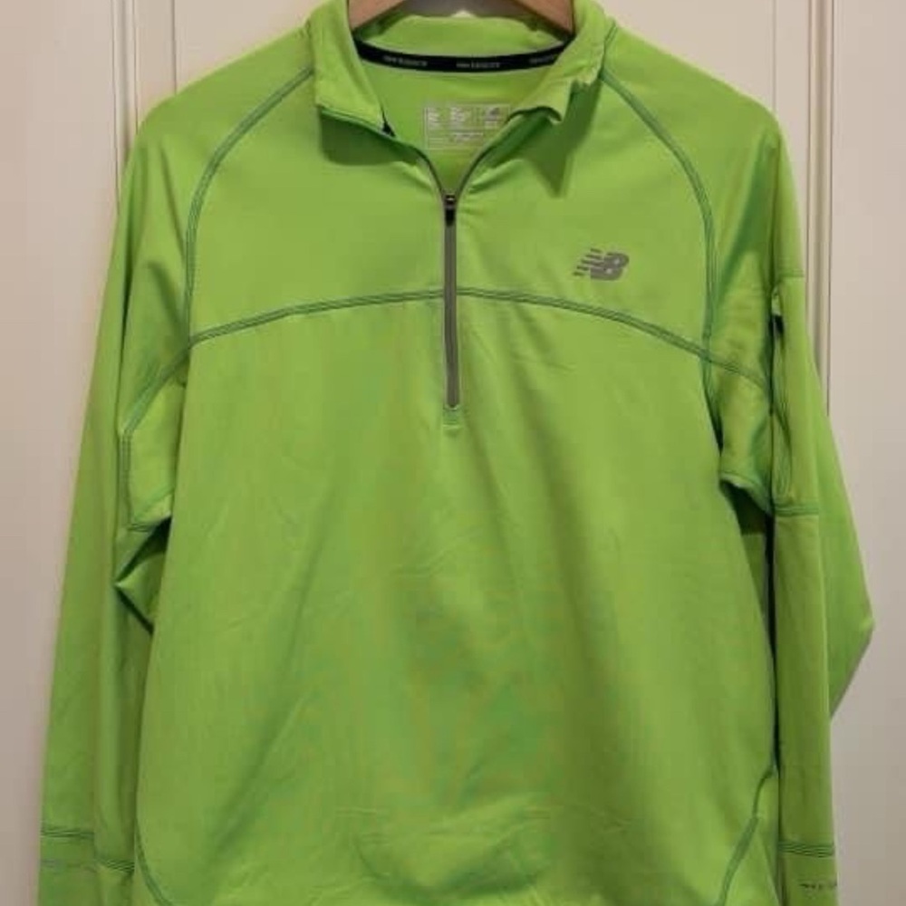 New Balance Men's Lime Performance Jacket